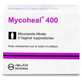 MYCOHEAL SUPP 400MG 3's