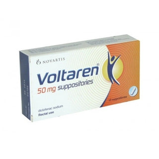 VOLTAREN 50MG SUPP 10's (5's Strip x 2)