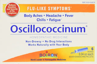 BOIRON OSCILLOCOCCINUM PELLETS (6 DOSES)