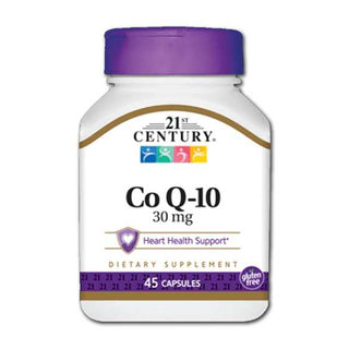 21ST CENTURY CO Q10 60MG CAPS 30's