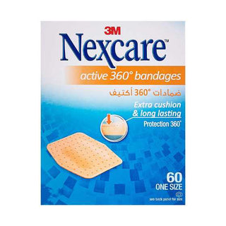 3M NEXCARE 556-24DP ACTIVE BANDAGES 60's