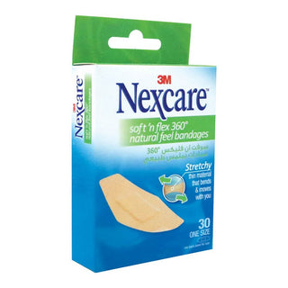 3M NEXCARE 572-30DP ACTIVE STRIPS BAND 30's