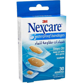 3M NEXCARE 588-30D WP ASST 30's