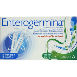 ENTEROGERMINA SUSPENSION 10X5ML BOTTLE