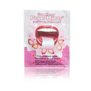 PAPERMINTS STRAWBERRY 24 STRIPS