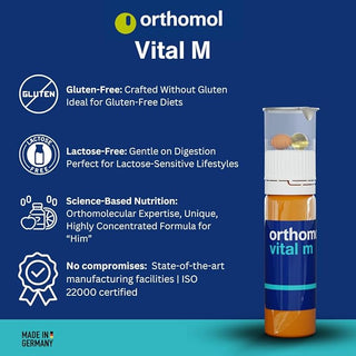 ORTHOMOL VITAL M VIAL/CAPS 30'S