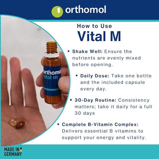 ORTHOMOL VITAL M VIAL/CAPS 30'S