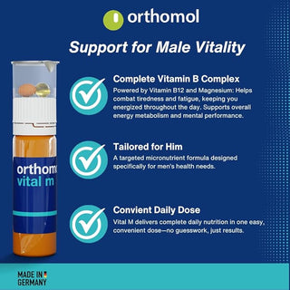 ORTHOMOL VITAL M VIAL/CAPS 7'S