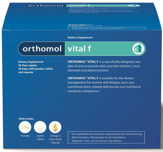 ORTHOMOL VITAL F POWDER/CAPS 30'S