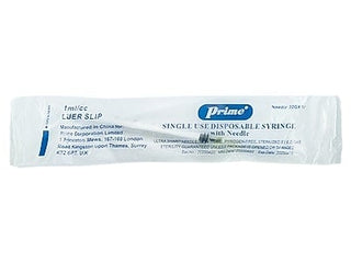 PRIME DIS SYRINGE 1ML WN 100's