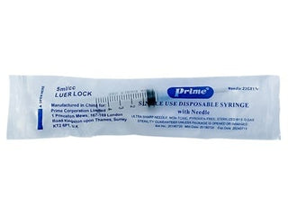 PRIME DIS SYRINGE 5ML WN 100's