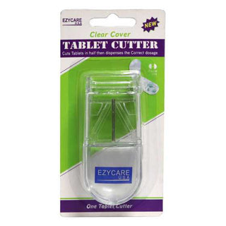 EZY CARE 17025 CLEAR COVER TABLET CUTTER