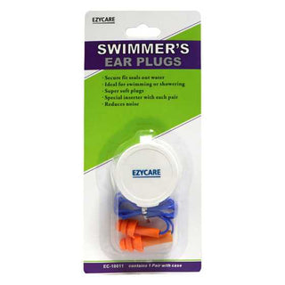 EZY CARE 10011 SWIMMERS EAR PLUGS