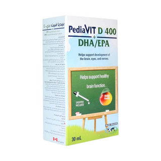 PEDIA VIT D 400+DHA/EPA ORAL DROPS 30ML BOTTLE