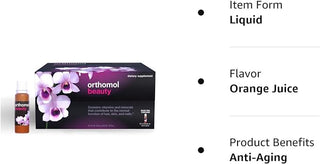 ORTHOMOL BEAUTY VIAL 30'S