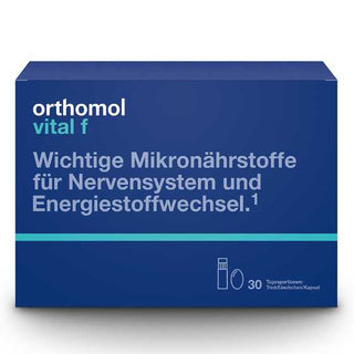 ORTHOMOL VITAL F VIAL/CAPS 7'S