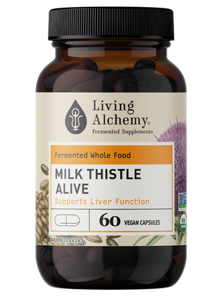 LIVING ALCHEMY MILK THISTLE ALIV CAPS 60'S