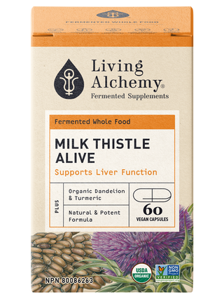 LIVING ALCHEMY MILK THISTLE ALIV CAPS 60'S