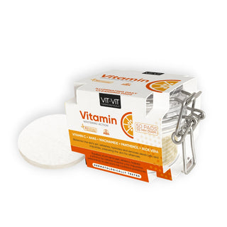 VIT VIT CLEANSING PADS VITAMIN C 50'S