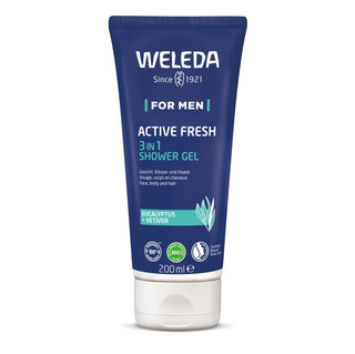 WELEDA FOR MEN ACTIVE FRESH 3IN1 SHOWER GEL 200ML