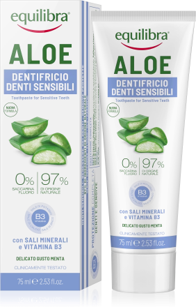 EQ ALOE TOOTHPASTE FOR SENSITIVE TEETH 75ML