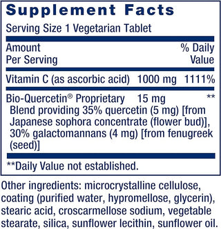 LIFE EXT. FAST-C AND BIO-QUERCETIN TAB 60'S