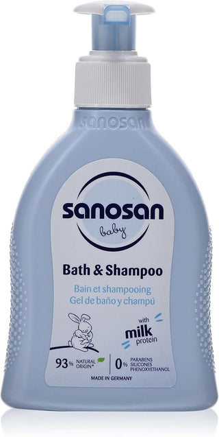 PROMO SANOSAN BABY BATH & SHAMPOO 200ML(DISPENSER)