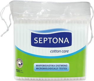 SEPTONA BIO-DEGRADABLE COTTON BUDS 100 STRING