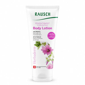 Rausch Hydration Body Lotion with Mallow for dry and flaky skin - Swiss vegan moisturizer at iHealth UAE