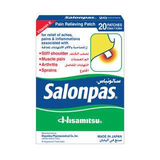 Salonpas Patch 20'S 6.5Cmx4.2Cm