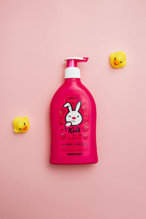 Sanosan Kids Shower & Shampoo Raspberry